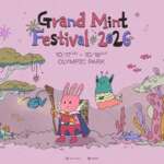 Official Grand Mint Festival 2026 key art with October 17 and 18 dates at Olympic Park